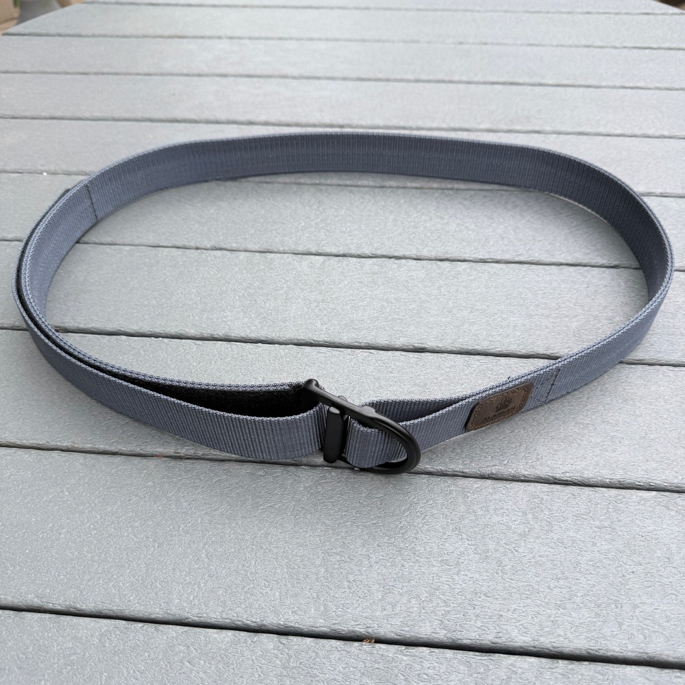 Duluth Alaskan Hardgear Bail Out Belt Mens Large Gray Adjustable Tactical AKHG